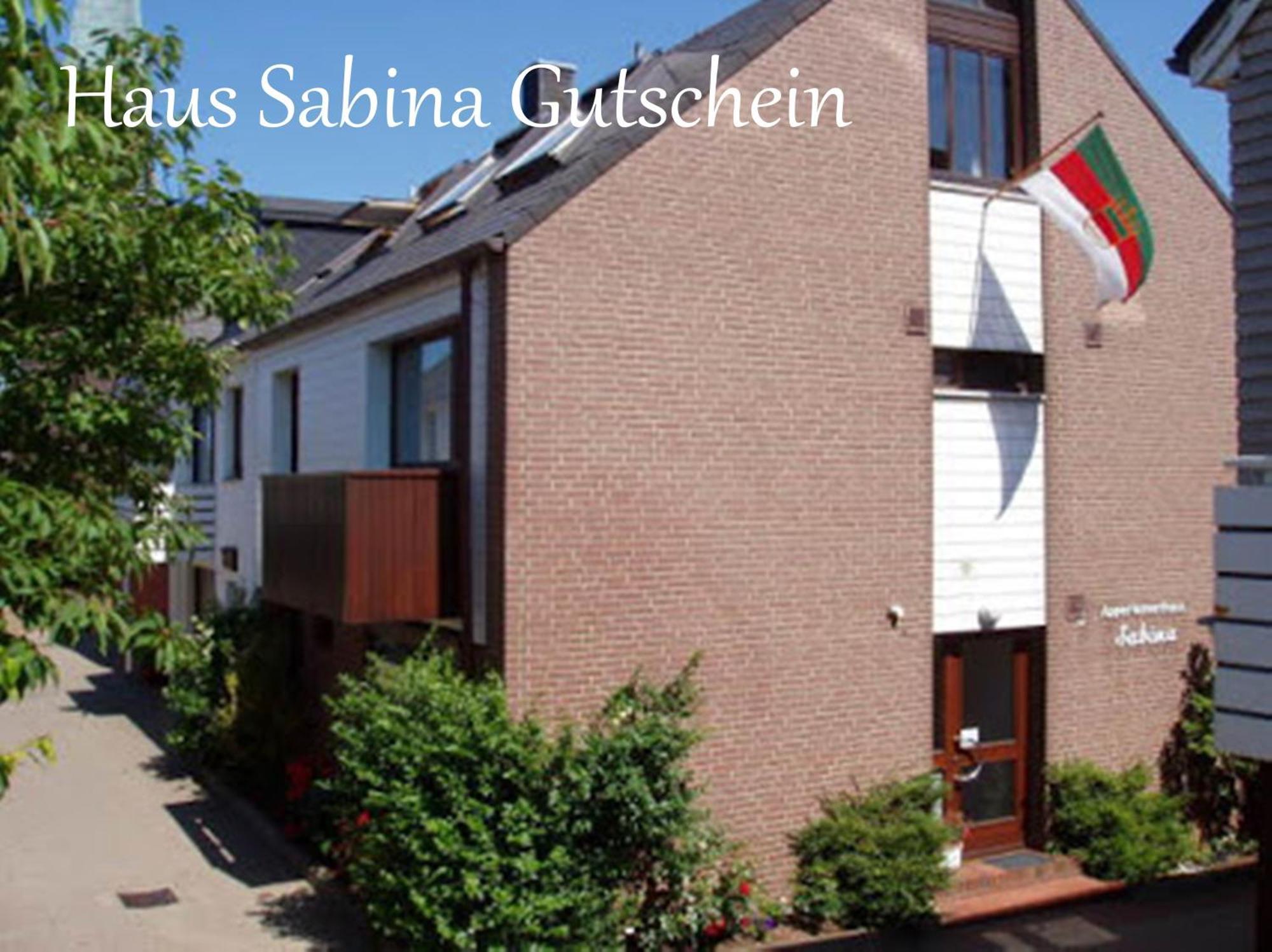 Апартаменты Haus Sabina Хельголанд Экстерьер фото